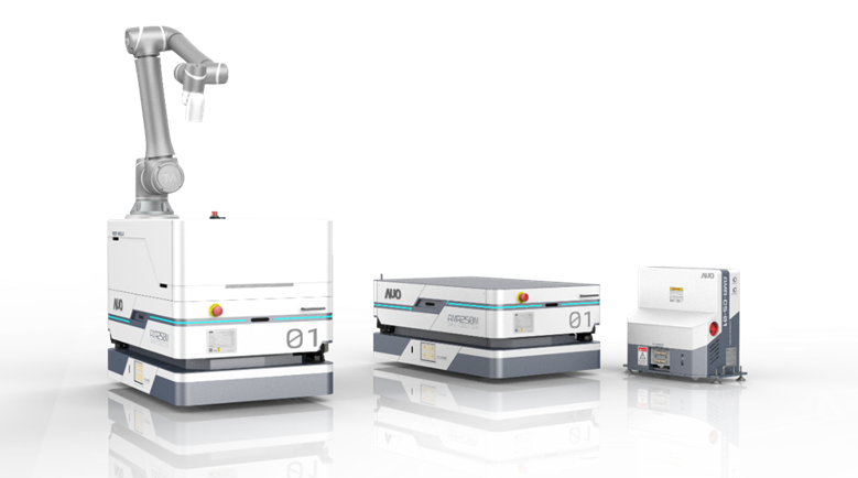 88858cc永利數位開發的自主式移動機器人（AMR250M），搭配全向輪並結合AI演算法、2D LiDAR、3D攝影機等技術，協助客戶實現產線全自動化